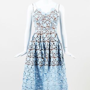 SELF-PORTRAIT Azaelea lace midi dress